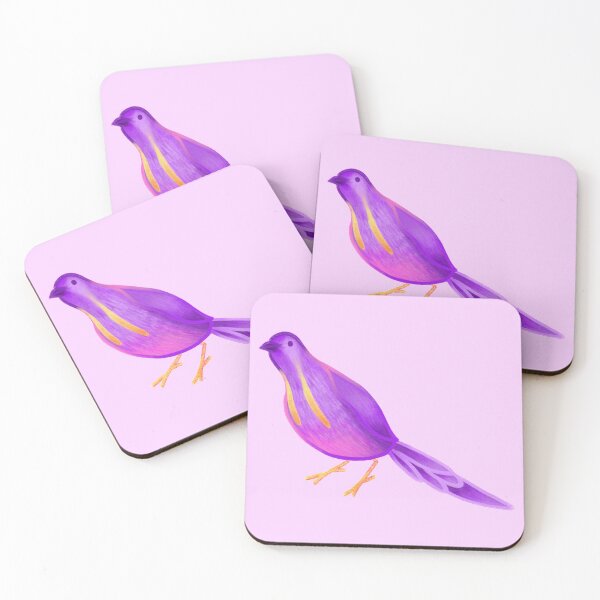 Item preview, Purple Wattlebird designed and sold by NiceButton.