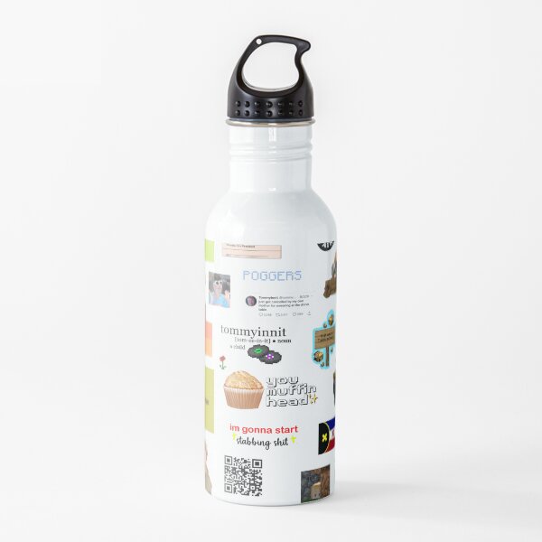 dream smp memes Water Bottle