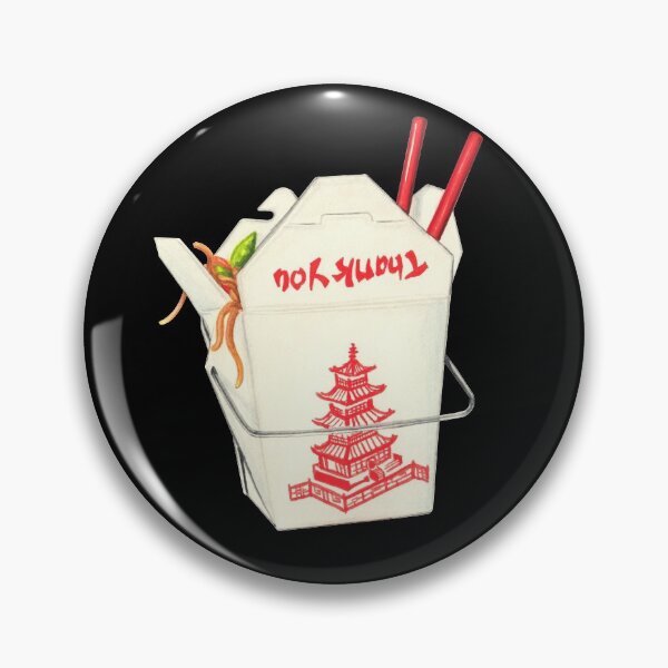 Artikelvorschau, Chinesisches Takeout-Muster - Schwarz entworfen und verkauft von Kelly Gilleran.