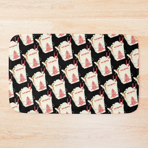 Item preview, Chinese Takeout Pattern - Black designed and sold by Kelly  Gilleran.
