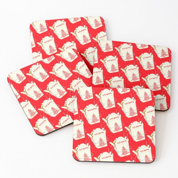 Item preview, Chinese Takeout Pattern - Red designed and sold by Kelly  Gilleran.