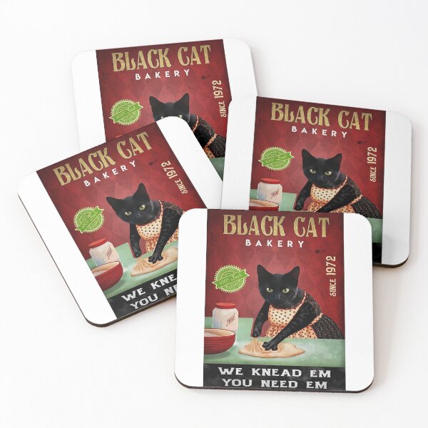 Item preview, Black Cat Bakery designed and sold by harisxilau.