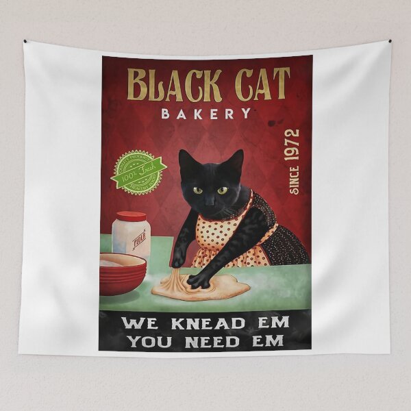 Item preview, Black Cat Bakery designed and sold by harisxilau.