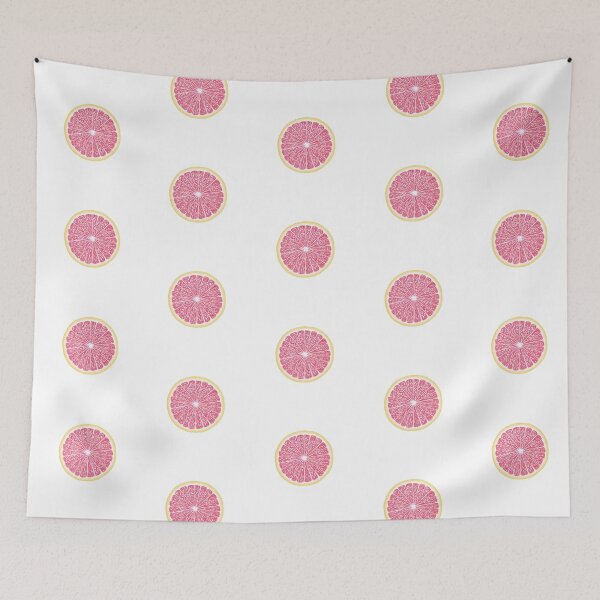 Item preview, Pink Grapefruit Small Pattern designed and sold by MikkiDashDesign.