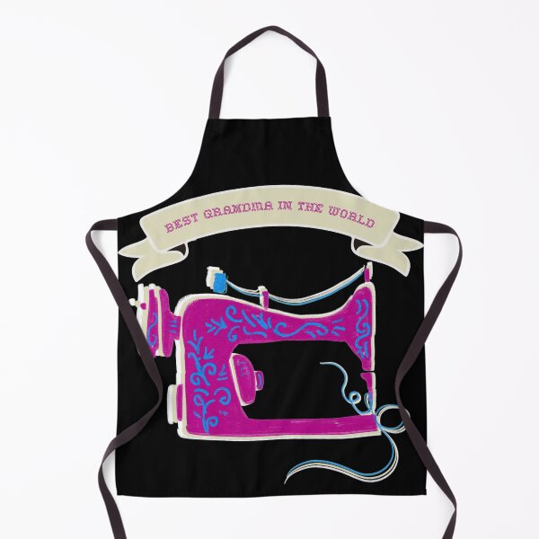 Item preview, Best grandma in the world sewing machine pink designed and sold by Zwuck.