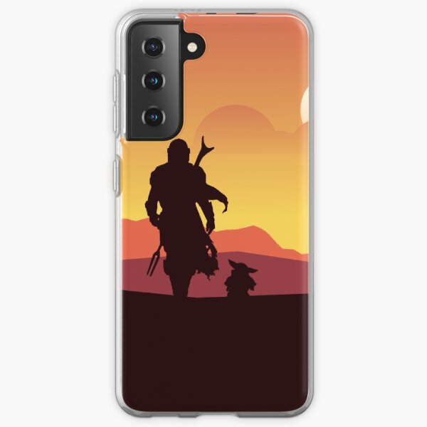 the mando sun set best time Samsung Galaxy Soft Case