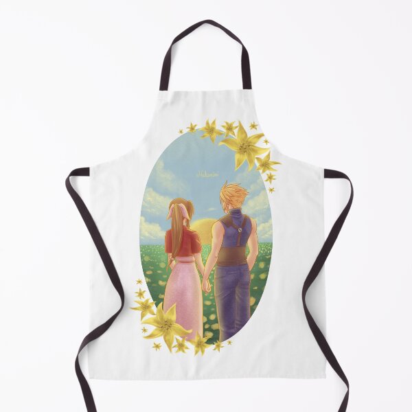 Item preview, Final Fantasy VII - Sunrise - Cloud & Aerith designed and sold by Makanani.