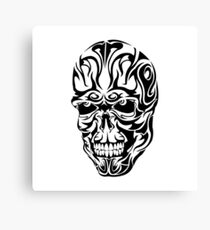 Tribal Skull Canvas Print
