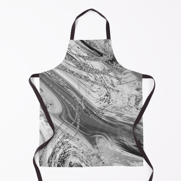 Item preview, Silver Metallic Abstract Art designed and sold by ReesDesigns.