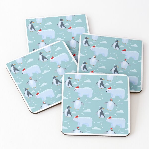 Item preview, Bears & Penguins Pattern designed and sold by samer11.