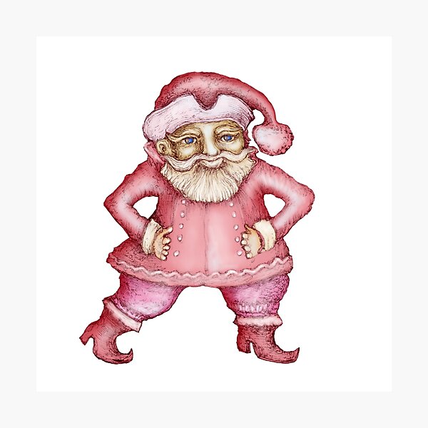 Item preview, santa claus art designed and sold by zanbo.