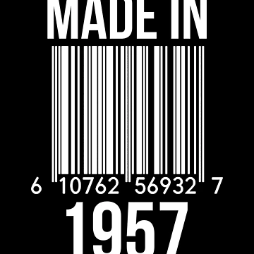 Artwork thumbnail, Made In 1957 by RandomStuffShop