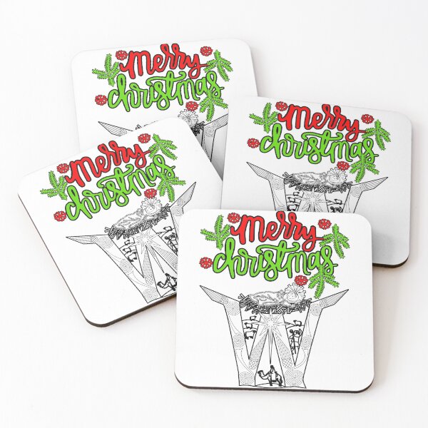 Item preview, Merry Christmas Beautiful Alphabet and Letter W designed and sold by Shekevara.