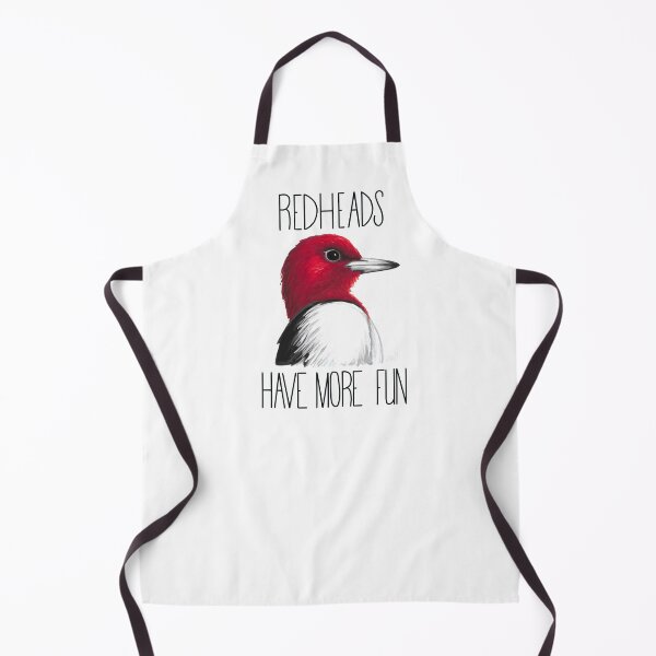 Item preview, Redheads Have More Fun (Red-headed Woodpecker) designed and sold by LauraWolfArtist.