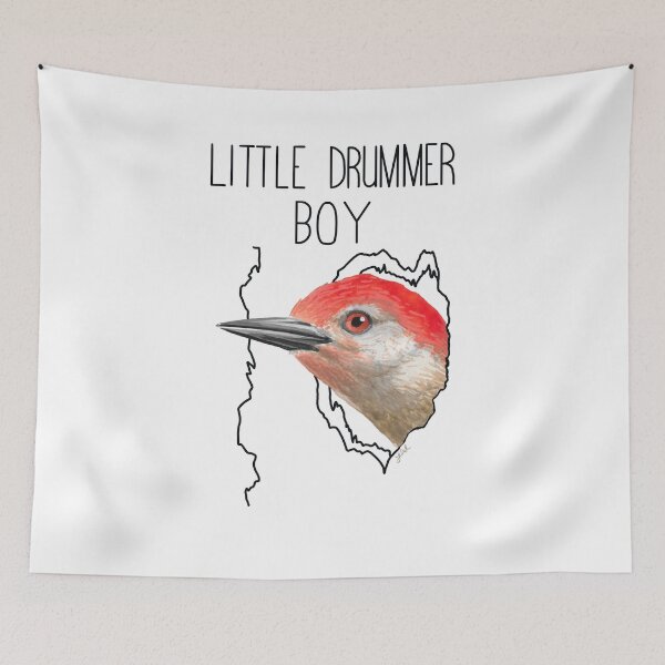 Item preview, Little Drummer Boy (Red-bellied Woodpecker) designed and sold by LauraWolfArtist.