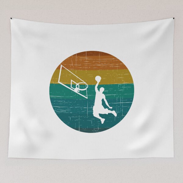 Item preview, Dunking Basketball Player (Vintage Retro) designed and sold by Express YRSLF.