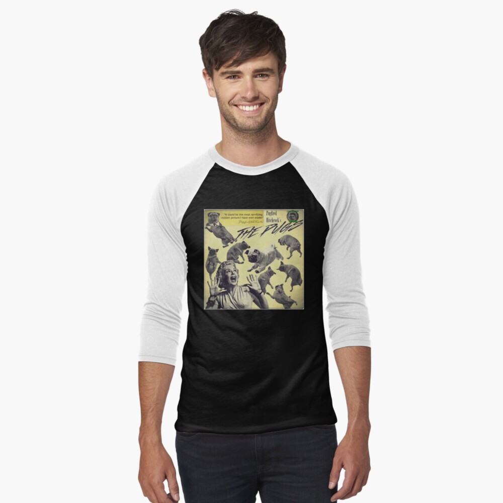 Item preview, Baseball ¾ Sleeve T-Shirt designed and sold by darklordpug.