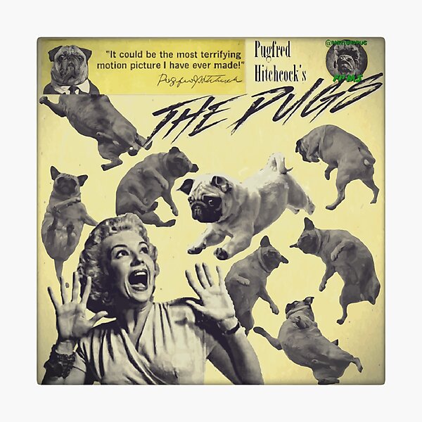 Item preview, The Pugs Attack designed and sold by darklordpug.