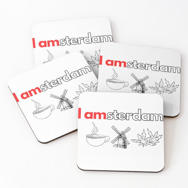 Item preview, Amsterdam Skyline, Amsterdam City, The Netherlands, Europe, I Amsterdam designed and sold by ColorOfIris.