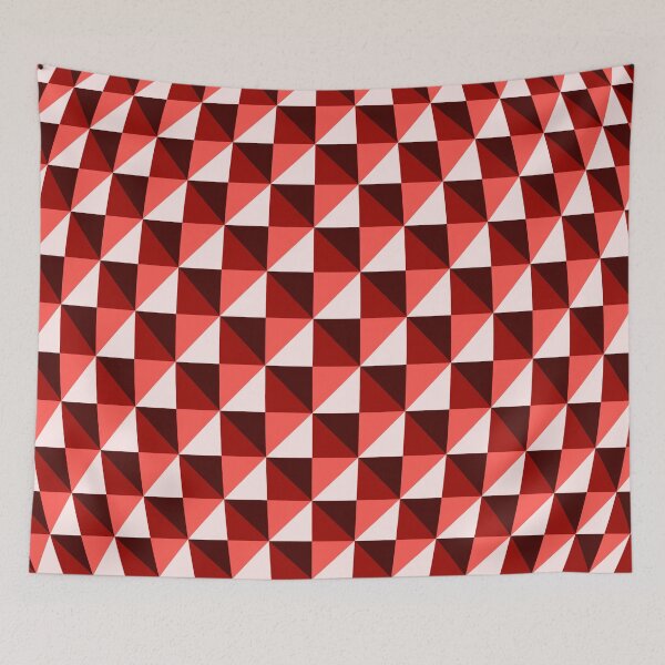 Item preview, Swollen Checker Pattern - Rose designed and sold by miTeless seDign.