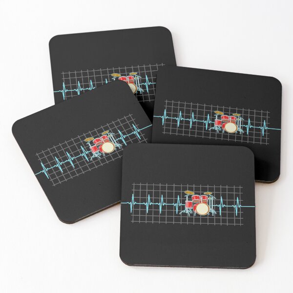Item preview, Drum Heartbeat - Best Drum Gift For Drum Lovers designed and sold by FamousShirts.