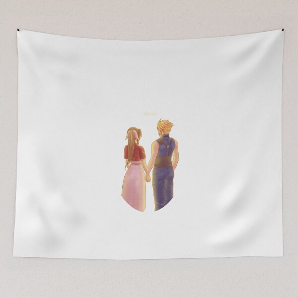 Item preview, Final Fantasy VII - Sunrise - Cloud & Aerith [Clean] designed and sold by Makanani.