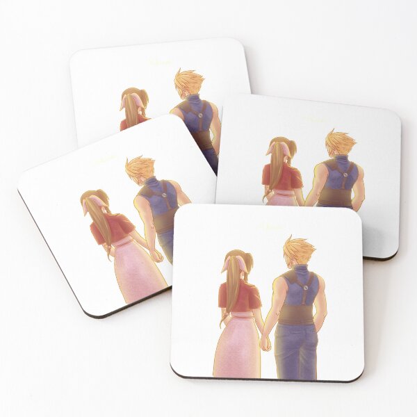 Item preview, Final Fantasy VII - Sunrise - Cloud & Aerith [Clean] designed and sold by Makanani.