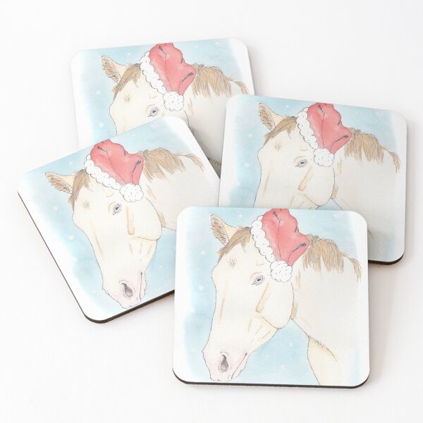 Item preview, Frosty AQHA with Santa Hat designed and sold by potatoegoat.