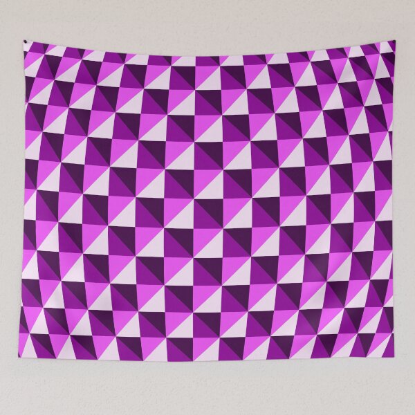 Item preview, Swollen Checker Pattern - Lilac designed and sold by miTeless seDign.