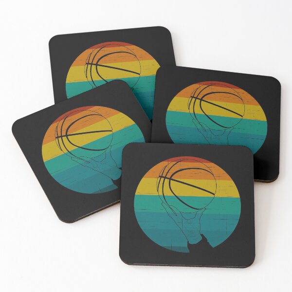 Item preview, Basketball (On A Retro Vintage Sunset) designed and sold by Express YRSLF.