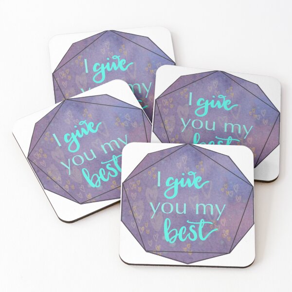 Item preview, JW stickers - I Give You My Best - galaxy style designed and sold by Shutterbunny Art & Creative.