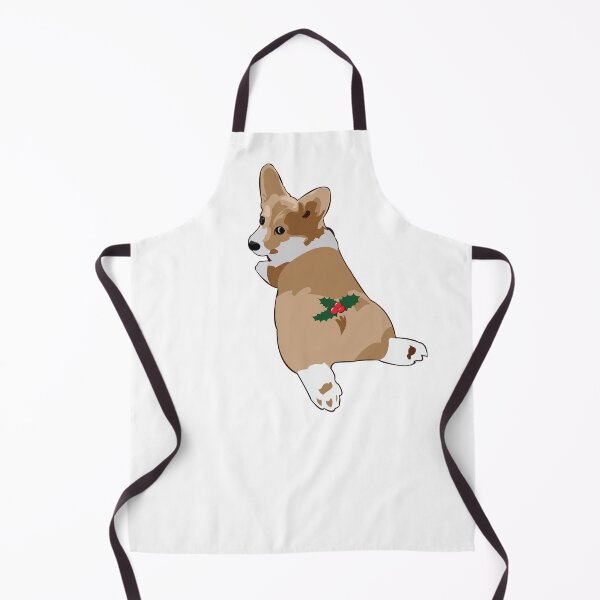 Item preview, Corgi with some mistletoe designed and sold by Kaleb Ahrens.