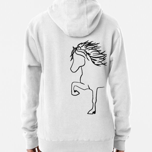 Horse hoodies cheap for sale