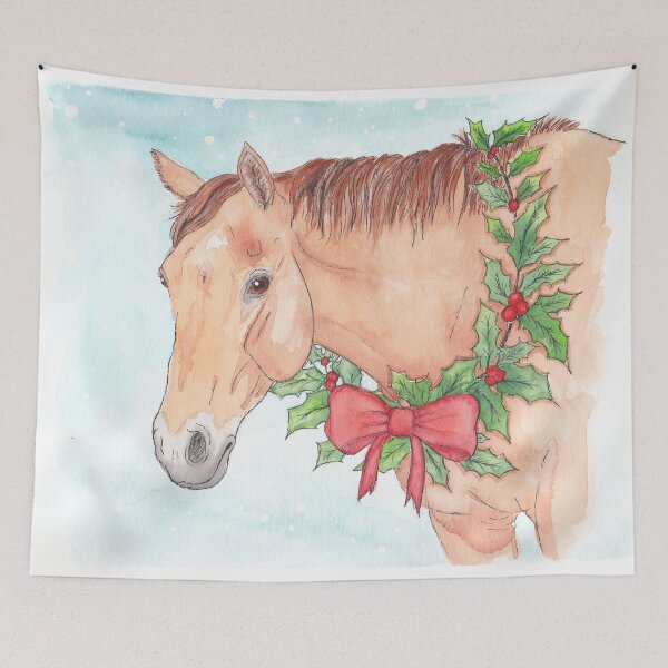 Item preview, QH with Holly Wreath designed and sold by potatoegoat.