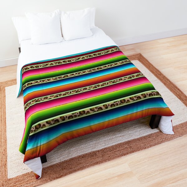 mexican serape duvet cover