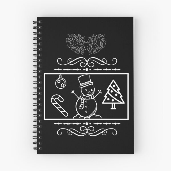 Item preview, Invierno muñeco de nieve árbol campanas divertido regalo de Navidad designed and sold by RGVDesigns.