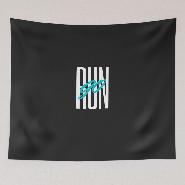Item preview, Go Run, runners motivation good vibes designed and sold by Vivasshop.