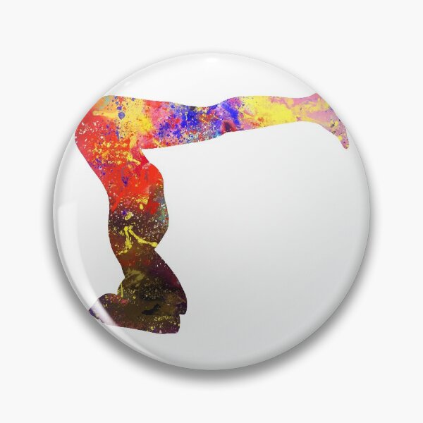 Item preview, Supported Headstand With Legs Halfway Down 183 Wat designed and sold by vividpixelusa.