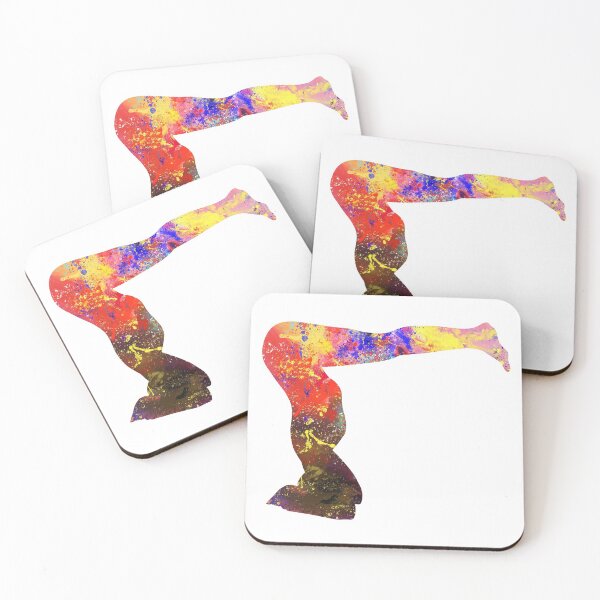 Item preview, Supported Headstand With Legs Halfway Down 183 Wat designed and sold by vividpixelusa.