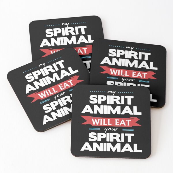 Item preview, My Spirit Animal Will Eat your Spirit Animal designed and sold by wheedesign.
