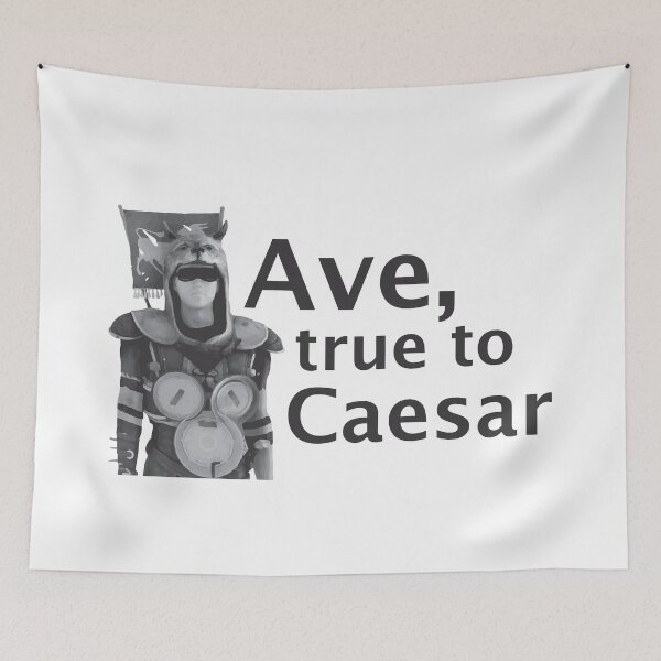 Item preview, Ave, true to Caesar (Black) designed and sold by Mercatus.