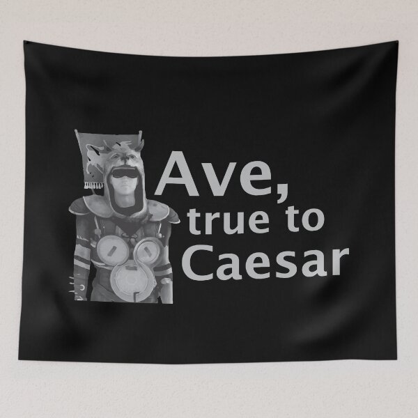 Item preview, Ave, true to Caesar (Gray) designed and sold by Mercatus.