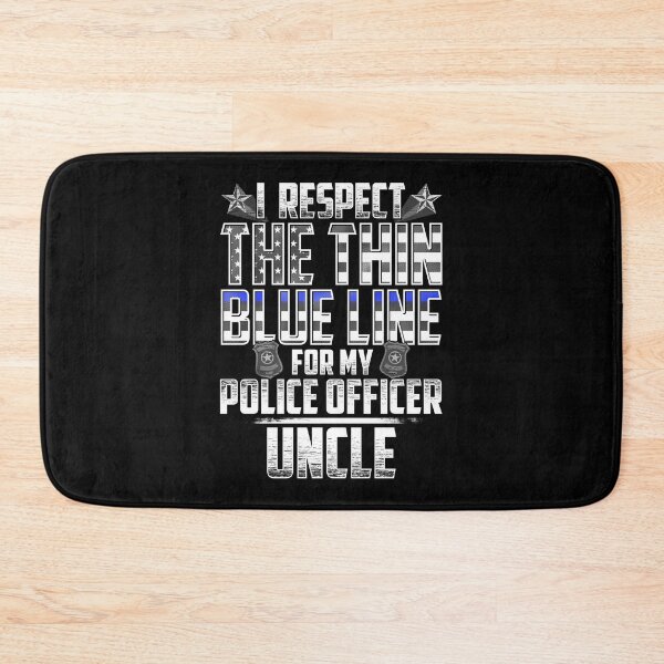 Item preview, Uncle Police Officer Thin Blue Line designed and sold by wheedesign.