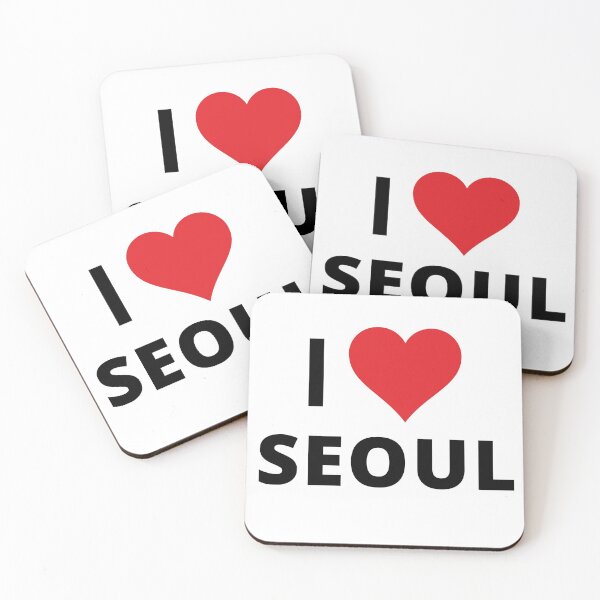 Item preview, I Love Seoul (light) designed and sold by mugify.