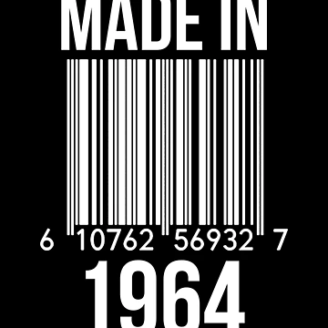 Artwork thumbnail, Made In 1964 by RandomStuffShop