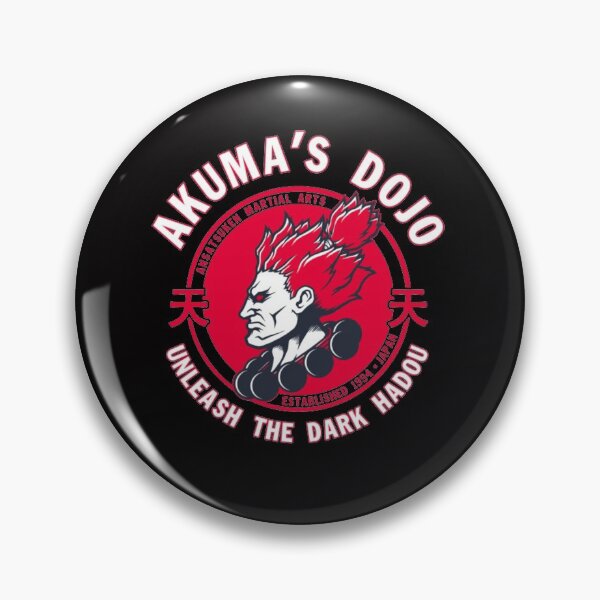 Item preview, Demon Dojo Akuma Street Fighter designed and sold by A Little Bit of  Everything.