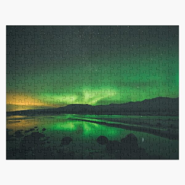 Northern Lights Graphic Puzzles  Jigsaw Puzzle