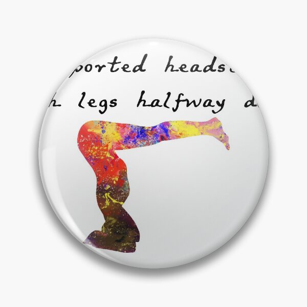 Item preview, Supported Headstand With Legs Halfway Down 182 Wat designed and sold by vividpixelusa.