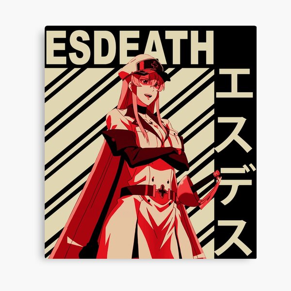 Esdeath  Akame Ga Kill, an art print by Kai Ilmardi - INPRNT