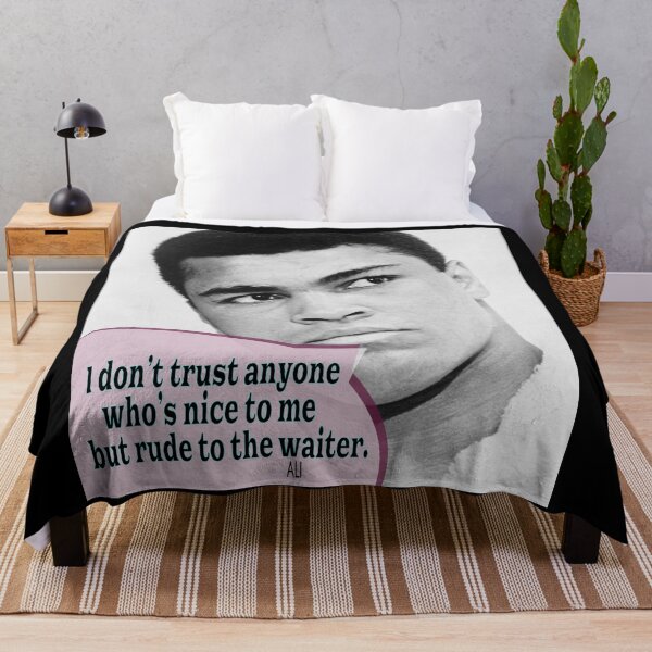 Item preview, Ali: I don't trust anyone who's nice to me but not to the waiter. designed and sold by AMGImpressions.